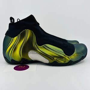 Nike Men's Air Flightposite 'Metallic Gold' 2024 Sneakers FV5582-700 Size 8.5